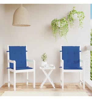 Gartenstuhlauflagen für Niedriglehner 2 Stk. 100x50x3 cm