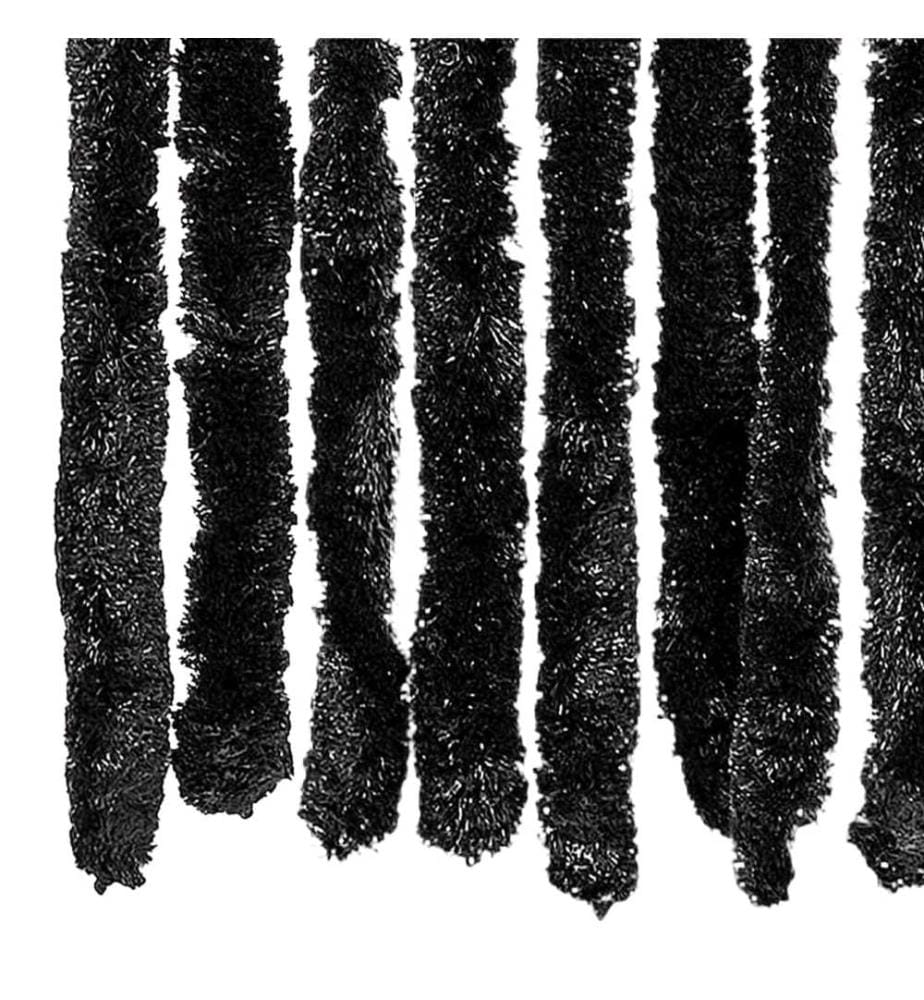 Insektenschutz-Vorhang Anthrazit 118x220 cm Chenille