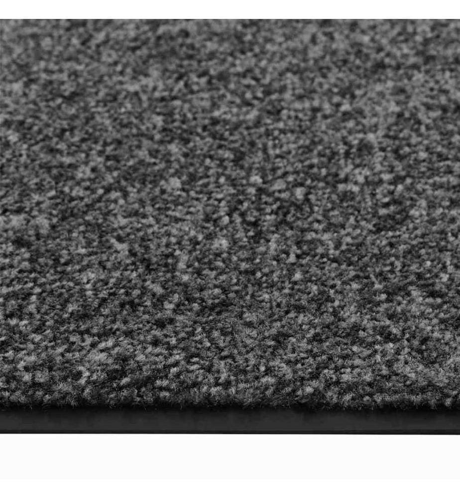Fussmatte Waschbar Anthrazit 120x180 cm