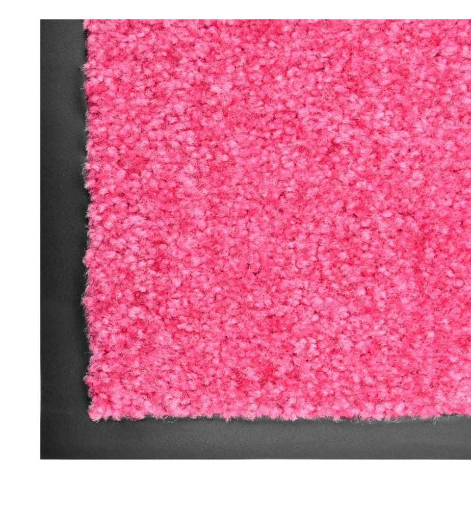 Fussmatte Waschbar Rosa 90x150 cm