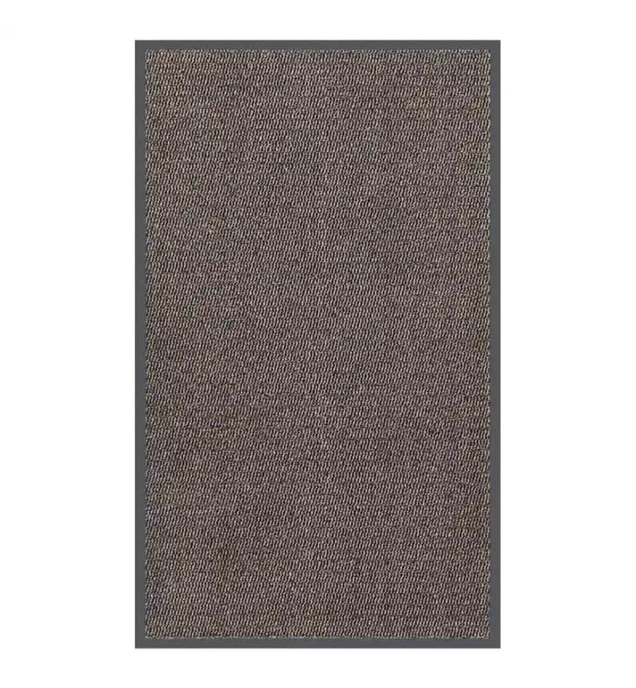 Fussmatte getuftet Dunkelbraun 90x150 cm