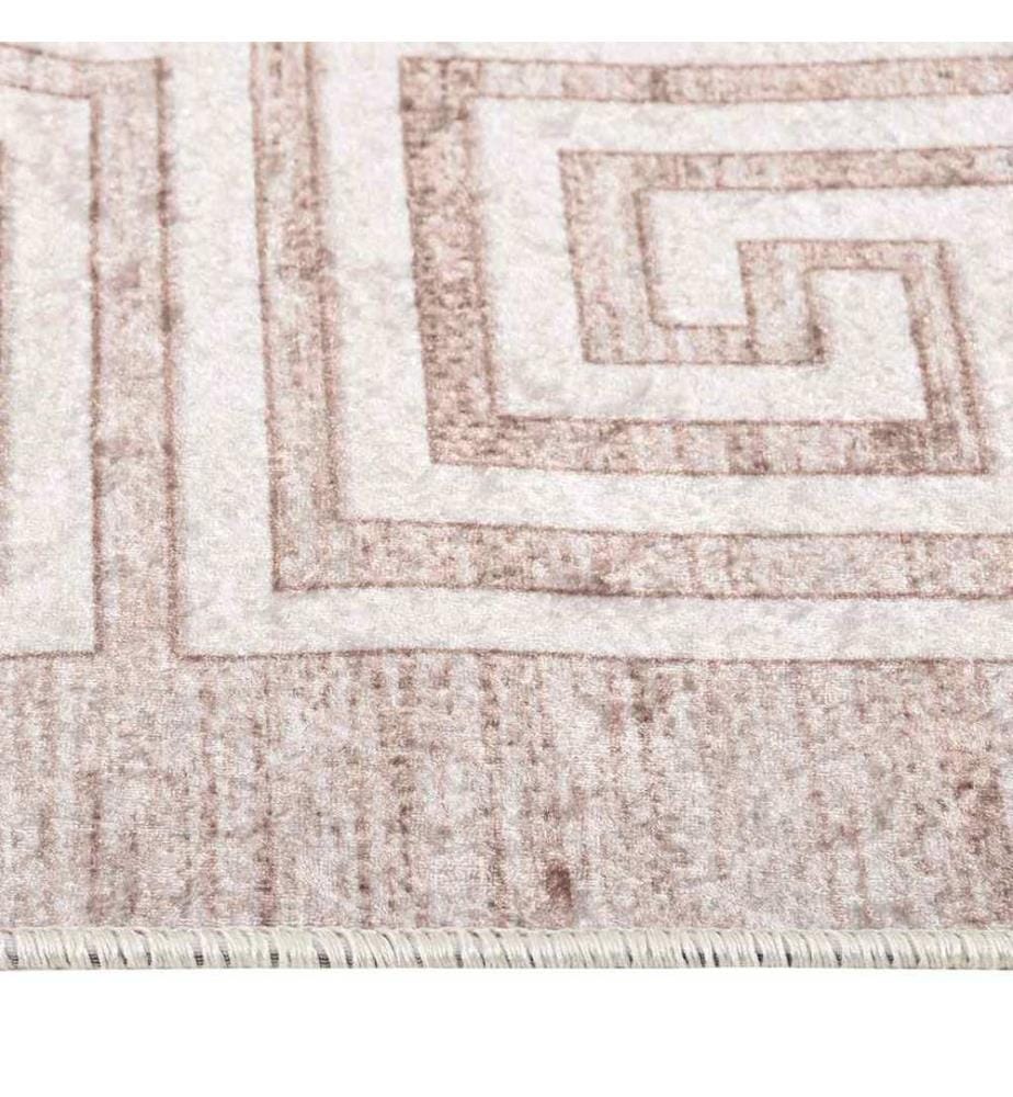 Tapis lavable antidérapant 190x300 cm beige