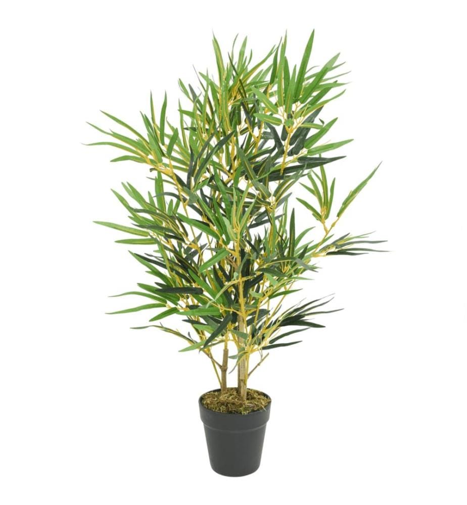 Bambusbaum Künstlich 368 Blätter 80 cm Grün