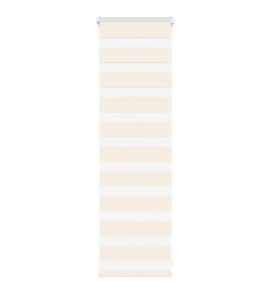 Doppelrollo Marmorbeige 50x100 cm Stoffbreite 45,9 cm Polyester