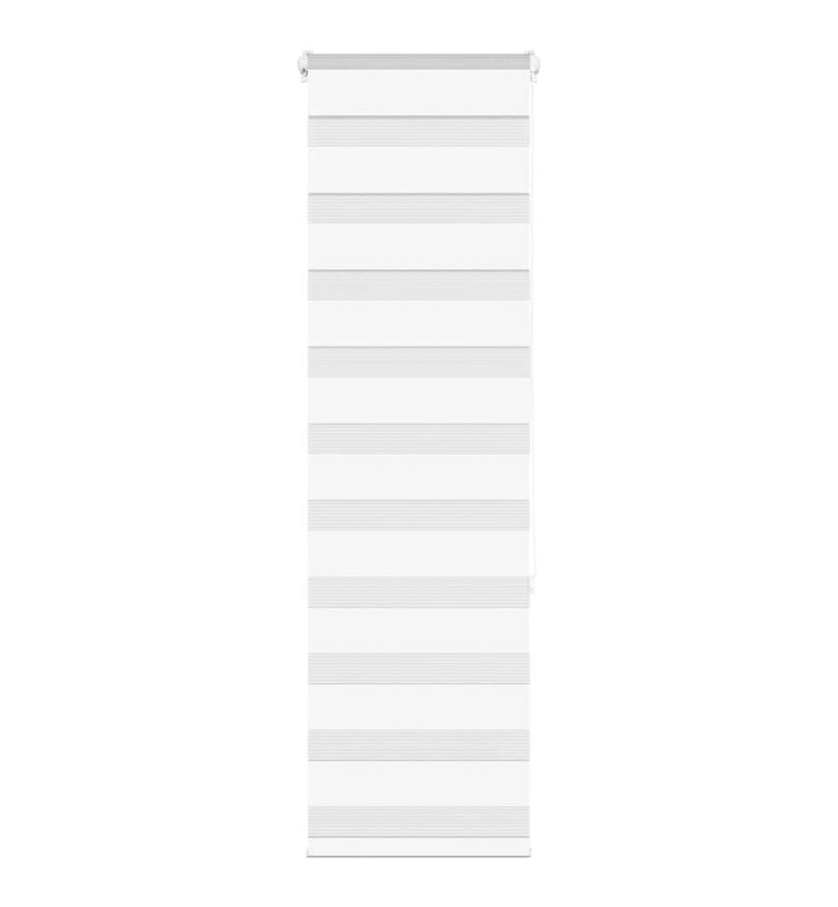 Doppelrollo Weiss 50x150 cm Stoffbreite 45,9 cm Polyester