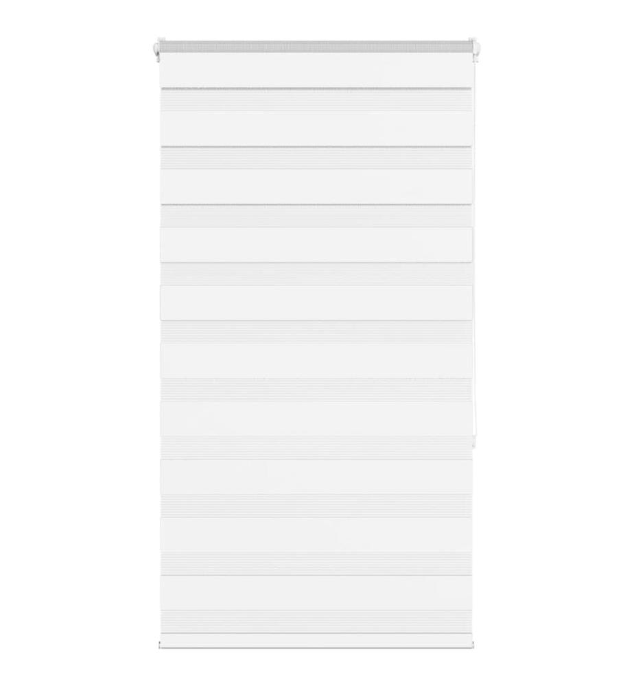 Doppelrollo Weiss 85x150 cm Stoffbreite 80,9 cm Polyester