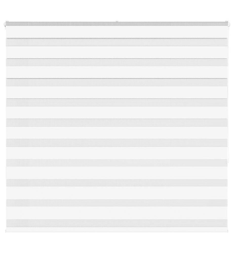 Doppelrollo Weiss 160x150 cm Stoffbreite 155,9 cm Polyester