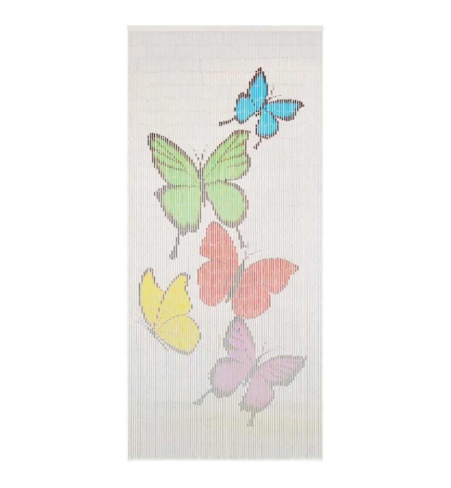 Insektenschutz Türvorhang Bambus 90 x 200 cm