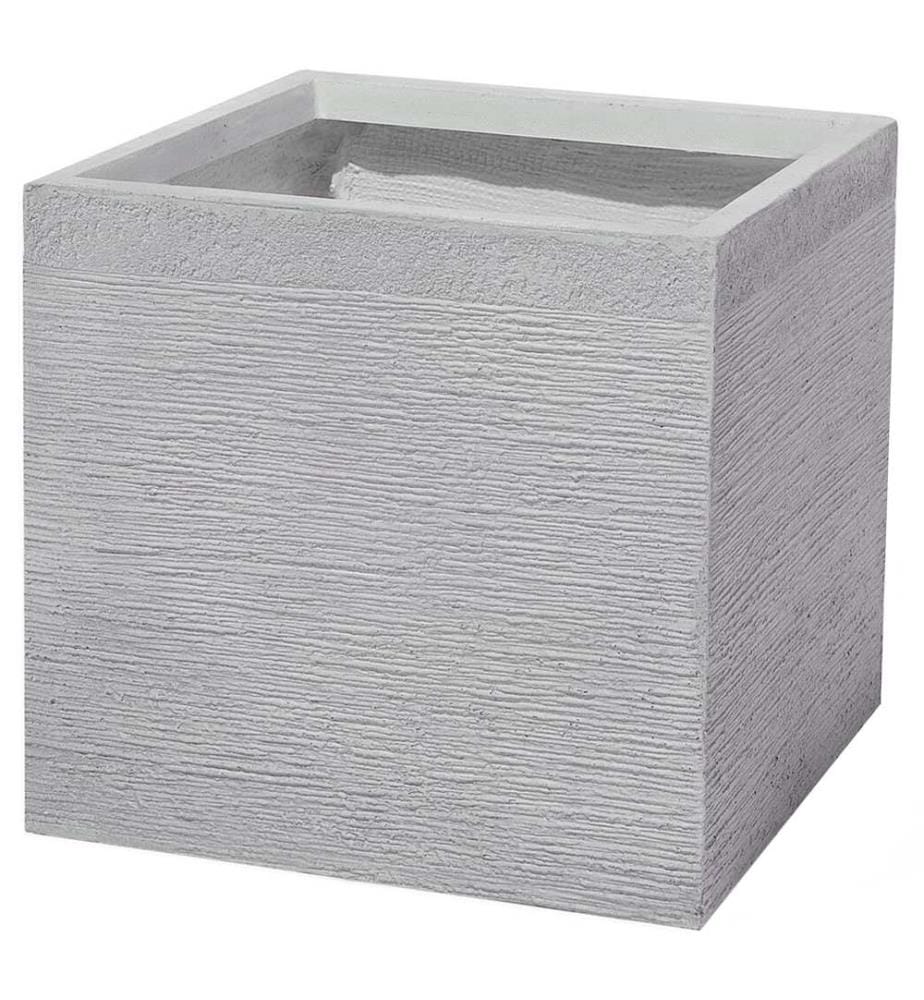 Blumenkübel PAROS 40 cm Grau