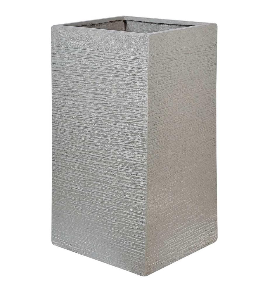 Cache-pot DION 40 cm Gris clair