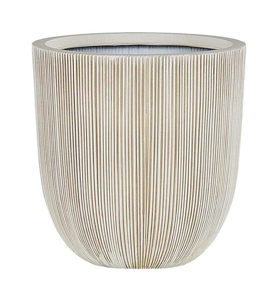 Blumenkübel CHIOS 44 cm Beige