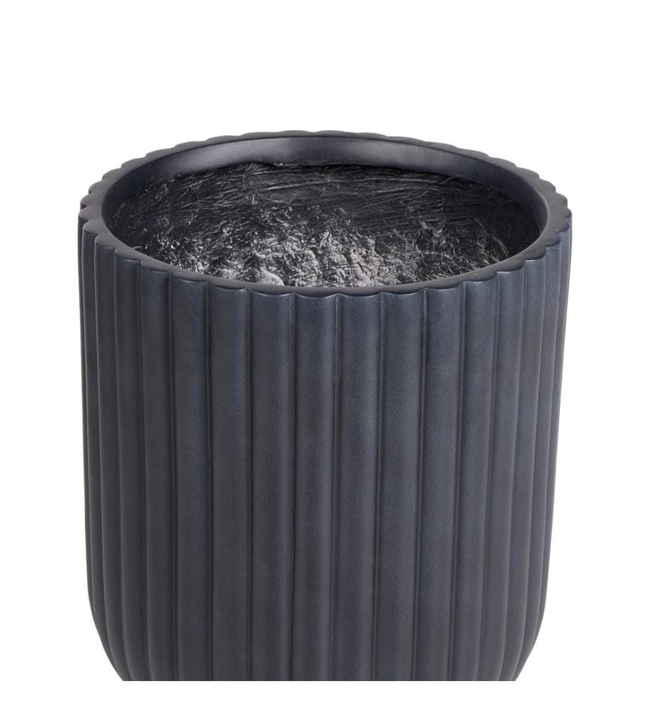 Vaso per piante TAXODIUM 34 cm Grigio grafite