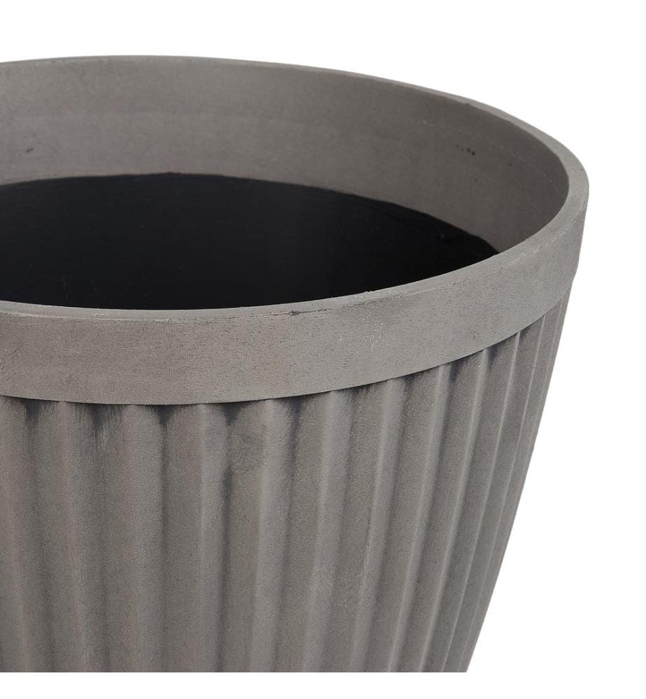 Vaso per piante POKA 44 cm Tortora