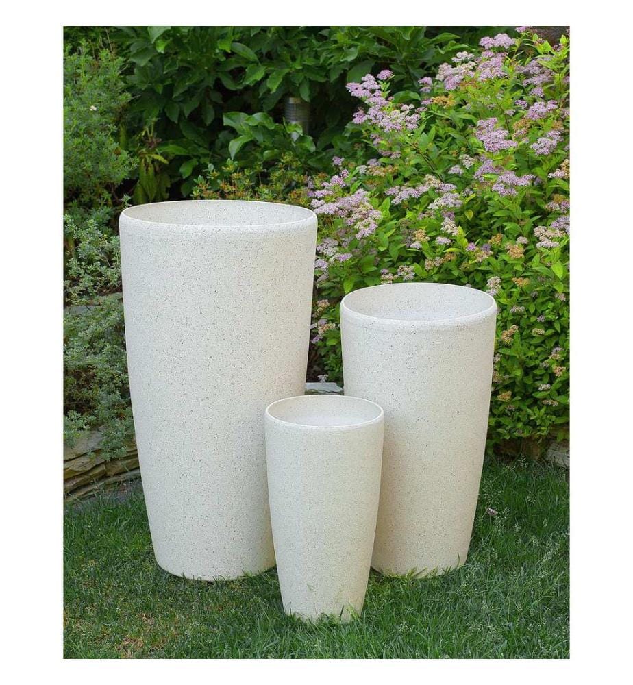 Cache-pot ABDERA 31 cm Beige clair