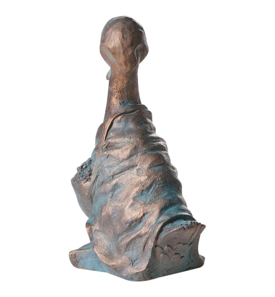 Statue de jardin BALEYA Canard Marron