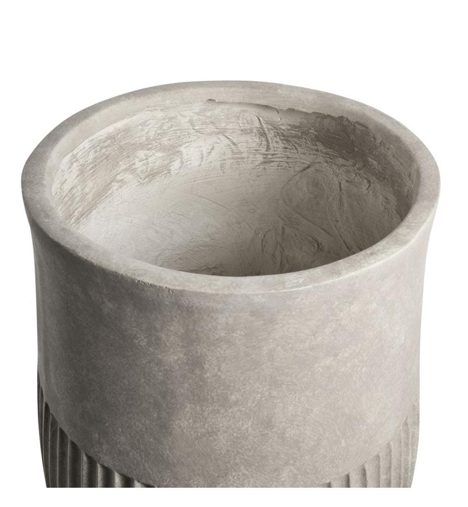 Blumenkübel PYLAROS 36 cm Grau