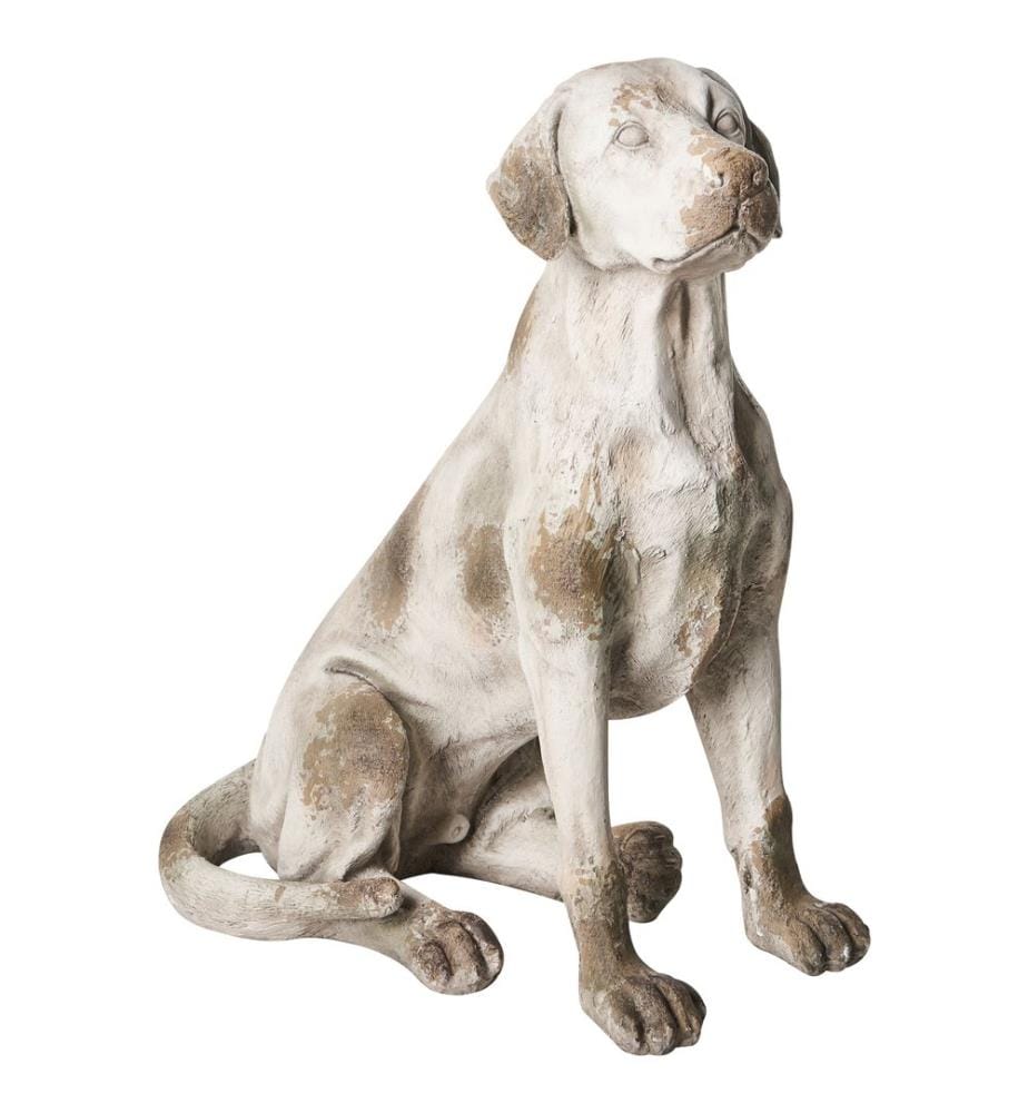 Statua da giardino CETONA Cane Beige