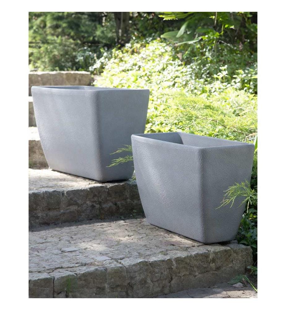 Cache-pot BARIS 74 cm Gris