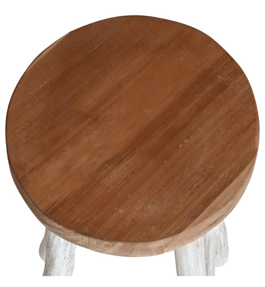Barhocker Teak Massivholz