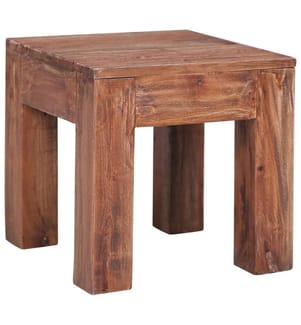 Couchtisch 30x30x30 cm Altholz Massiv