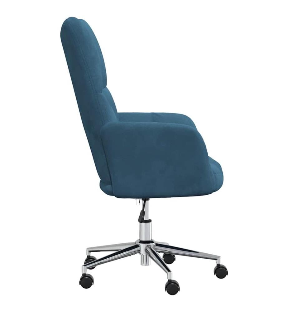 Relaxsessel Blau Samt