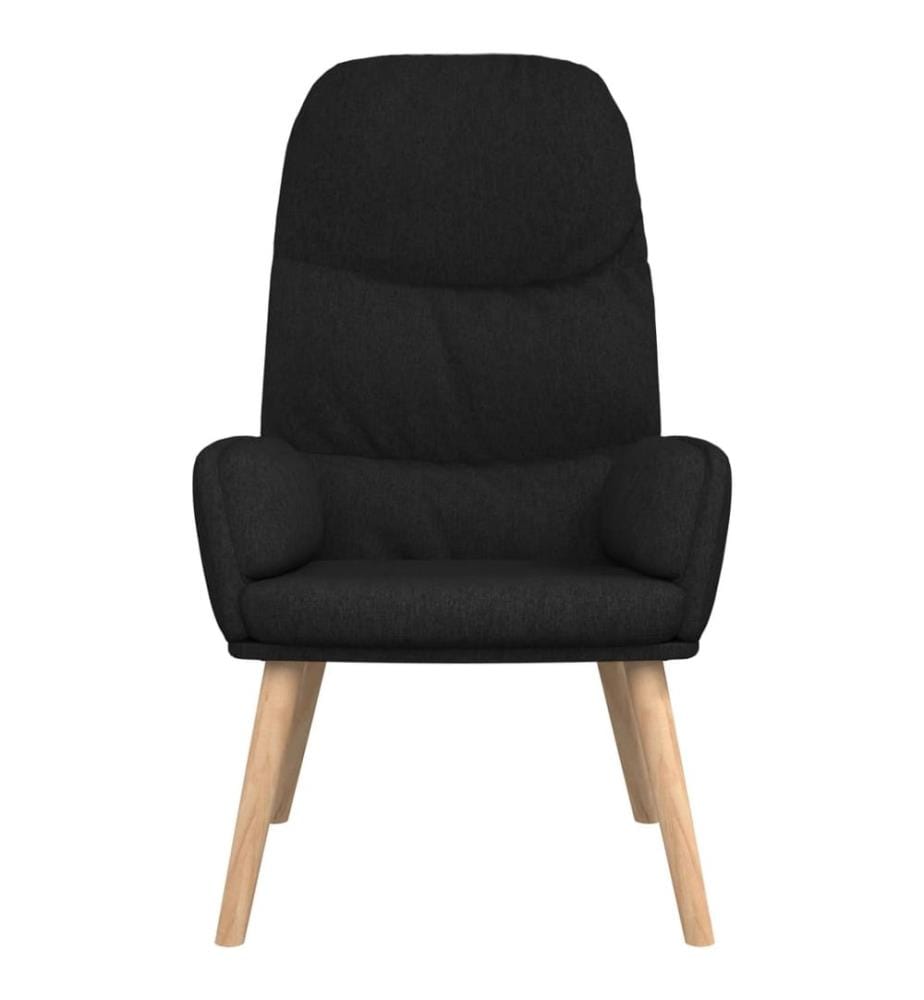 Relaxsessel Schwarz Stoff
