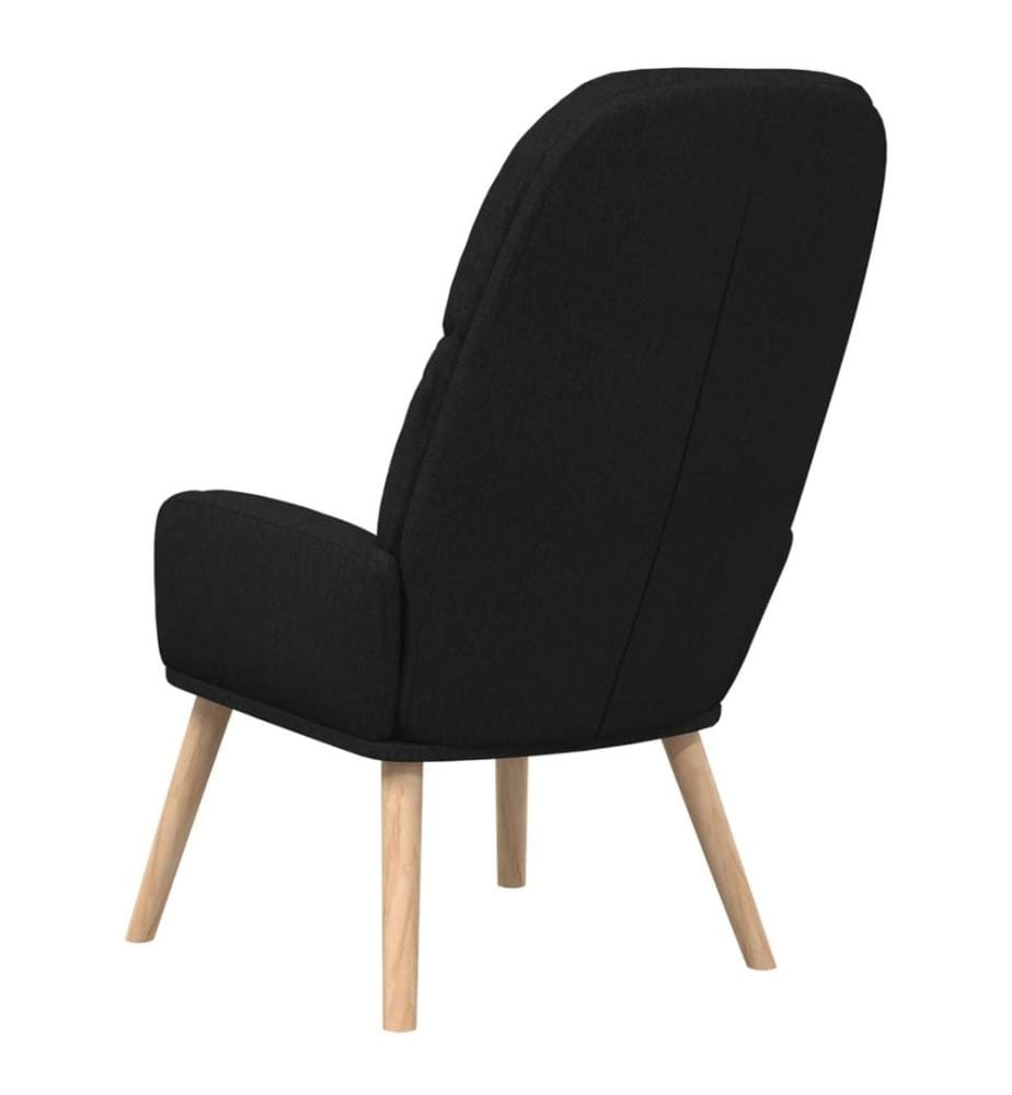 Relaxsessel Schwarz Stoff
