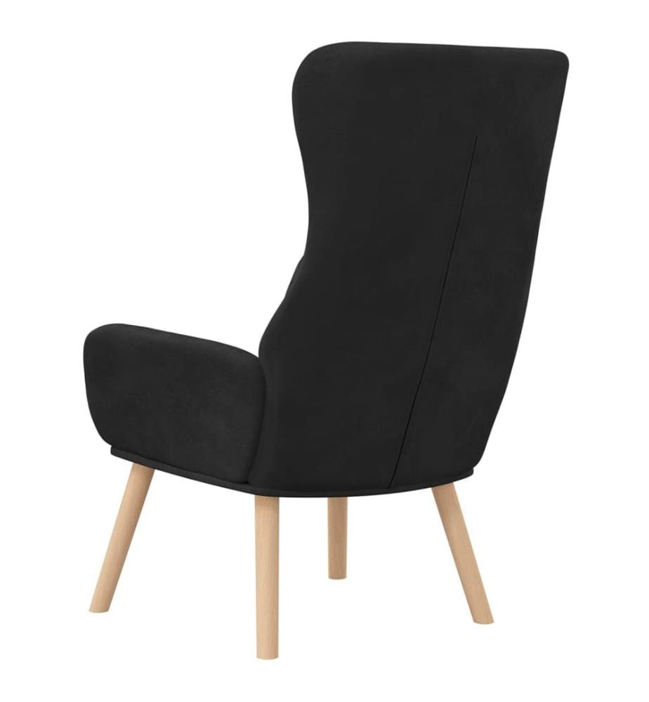 Relaxsessel Schwarz Samt
