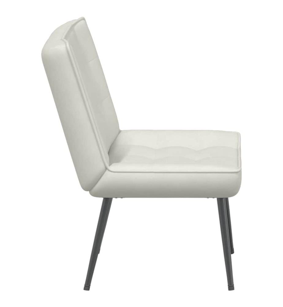 Relaxsessel Creme 64x74x84 cm Samt