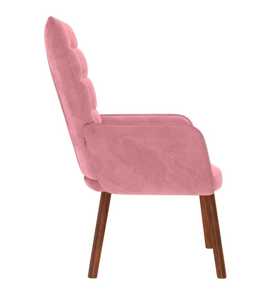 Relaxsessel Rosa Samt