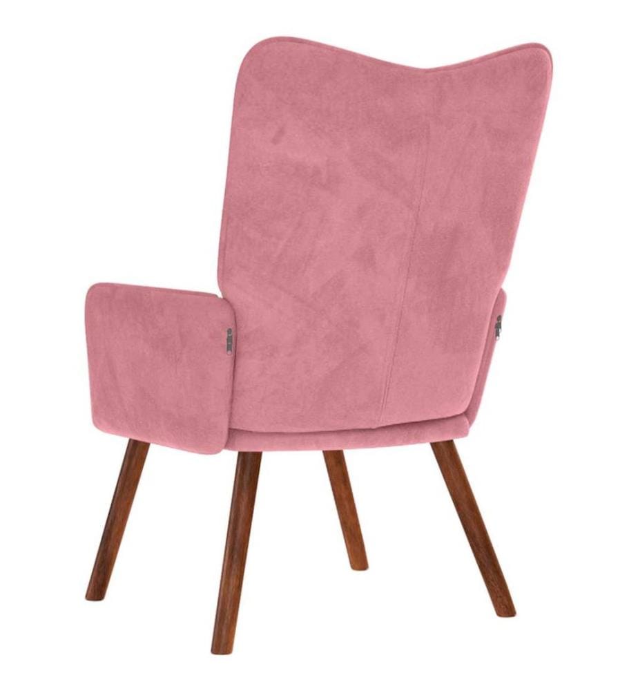 Relaxsessel Rosa Samt