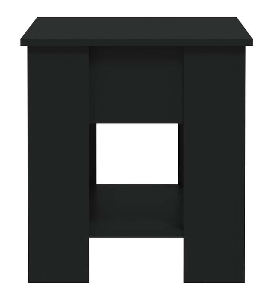 Table basse noir 101x49x52 cm bois d'ingénierie