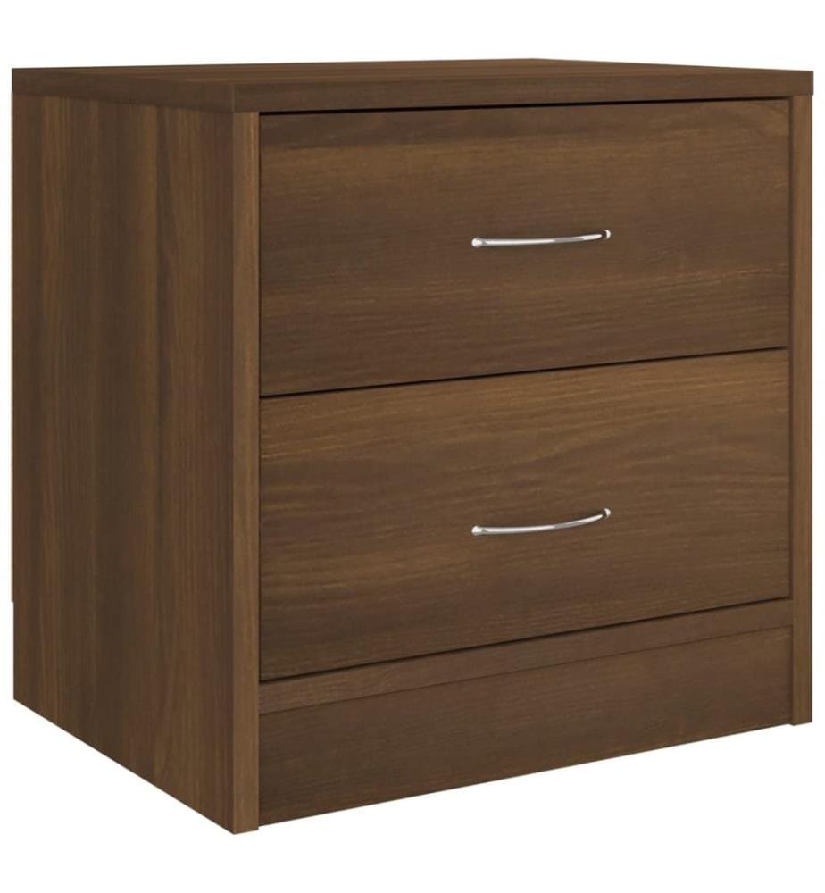 Nachttisch Braun Eichen-Optik 40x30x40 cm Holzwerkstoff