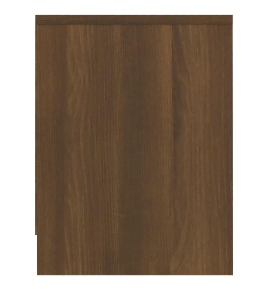 Nachttisch Braun Eichen-Optik 40x30x40 cm Holzwerkstoff