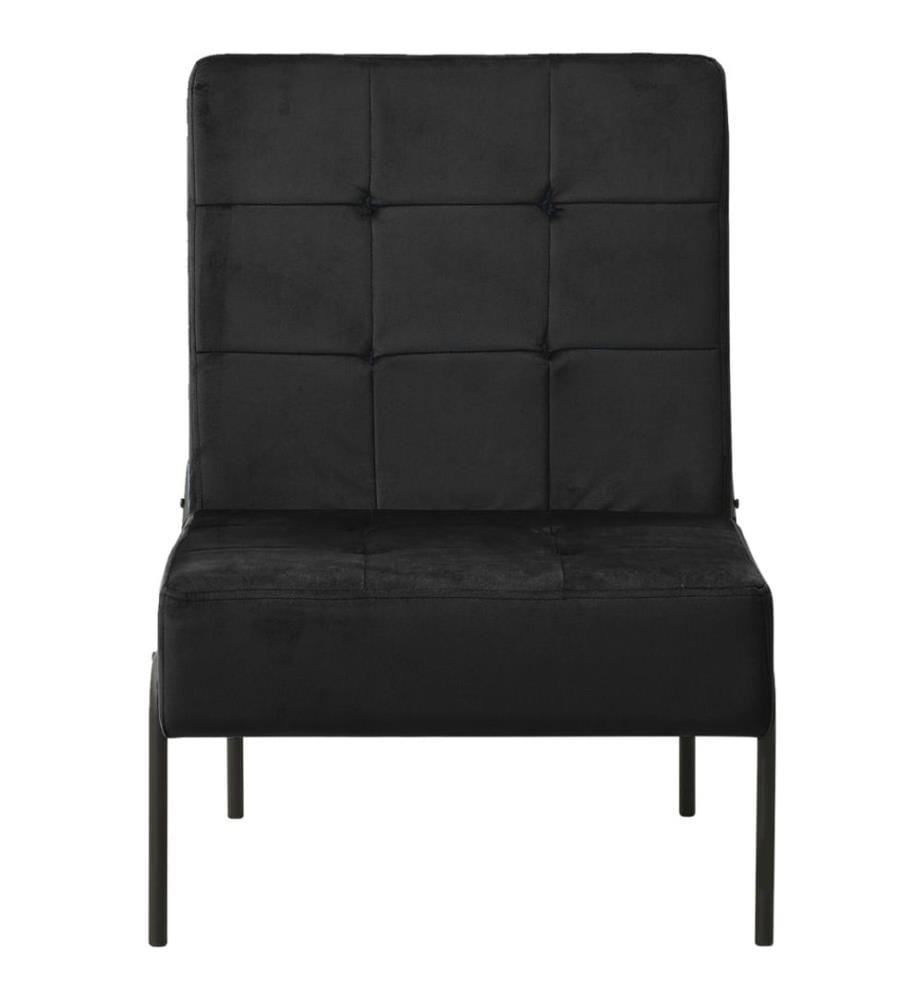 Relaxstuhl 65x79x87 cm Schwarz Samt