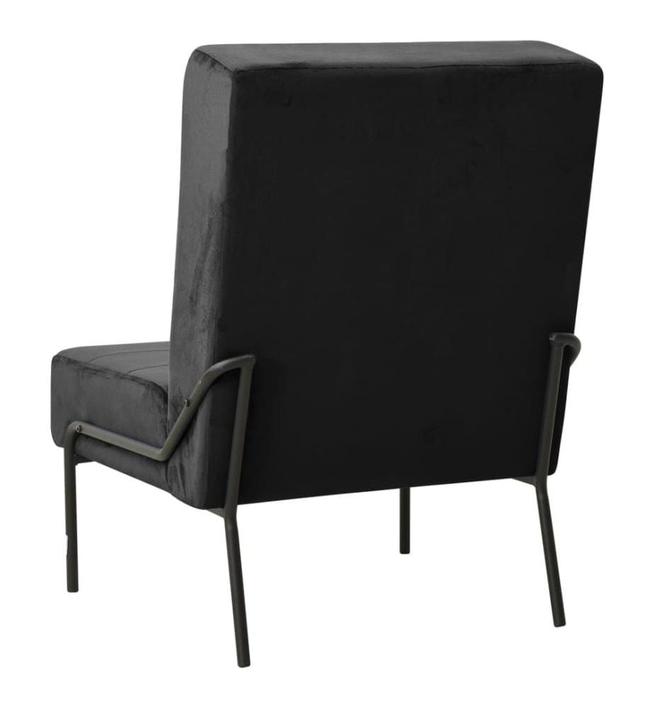 Relaxstuhl 65x79x87 cm Schwarz Samt