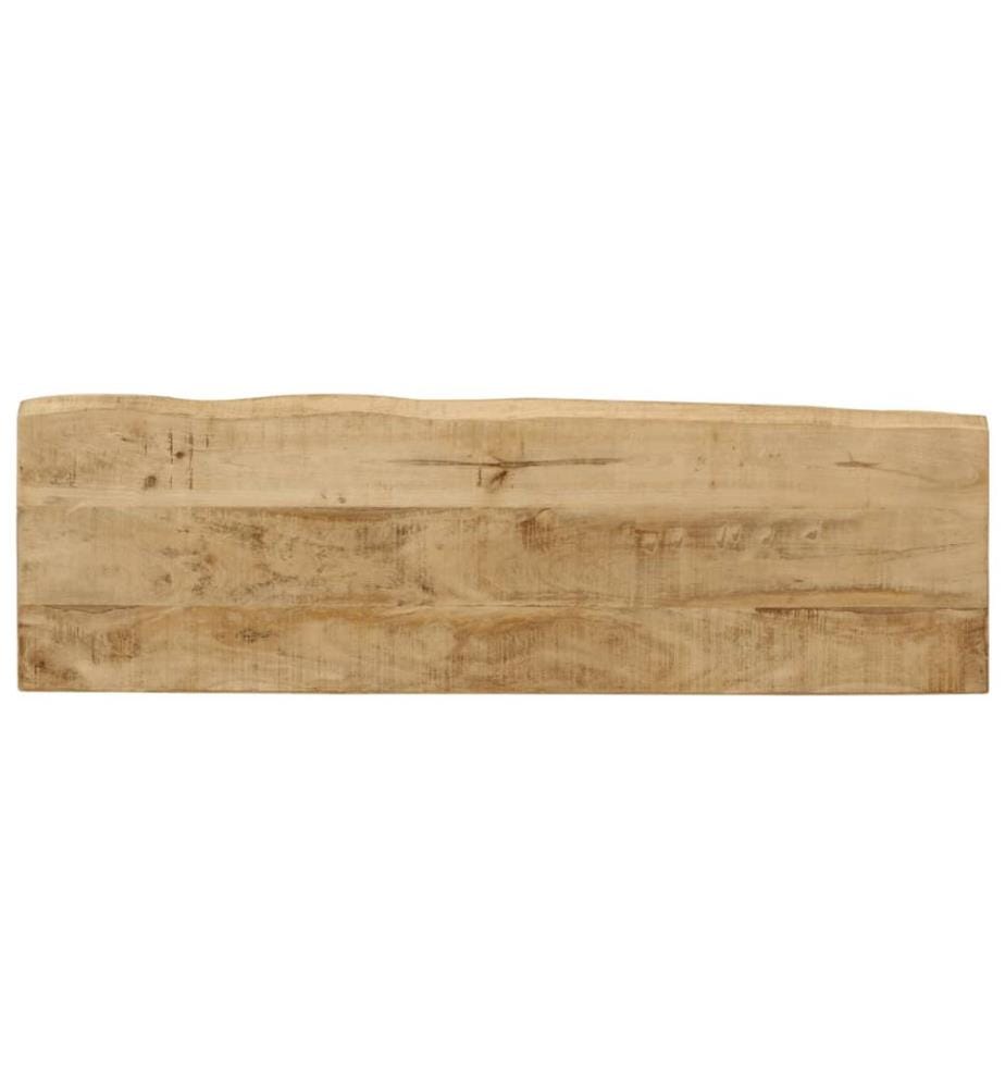 Table console à live edge 105x33x76 cm bois de manguier massif