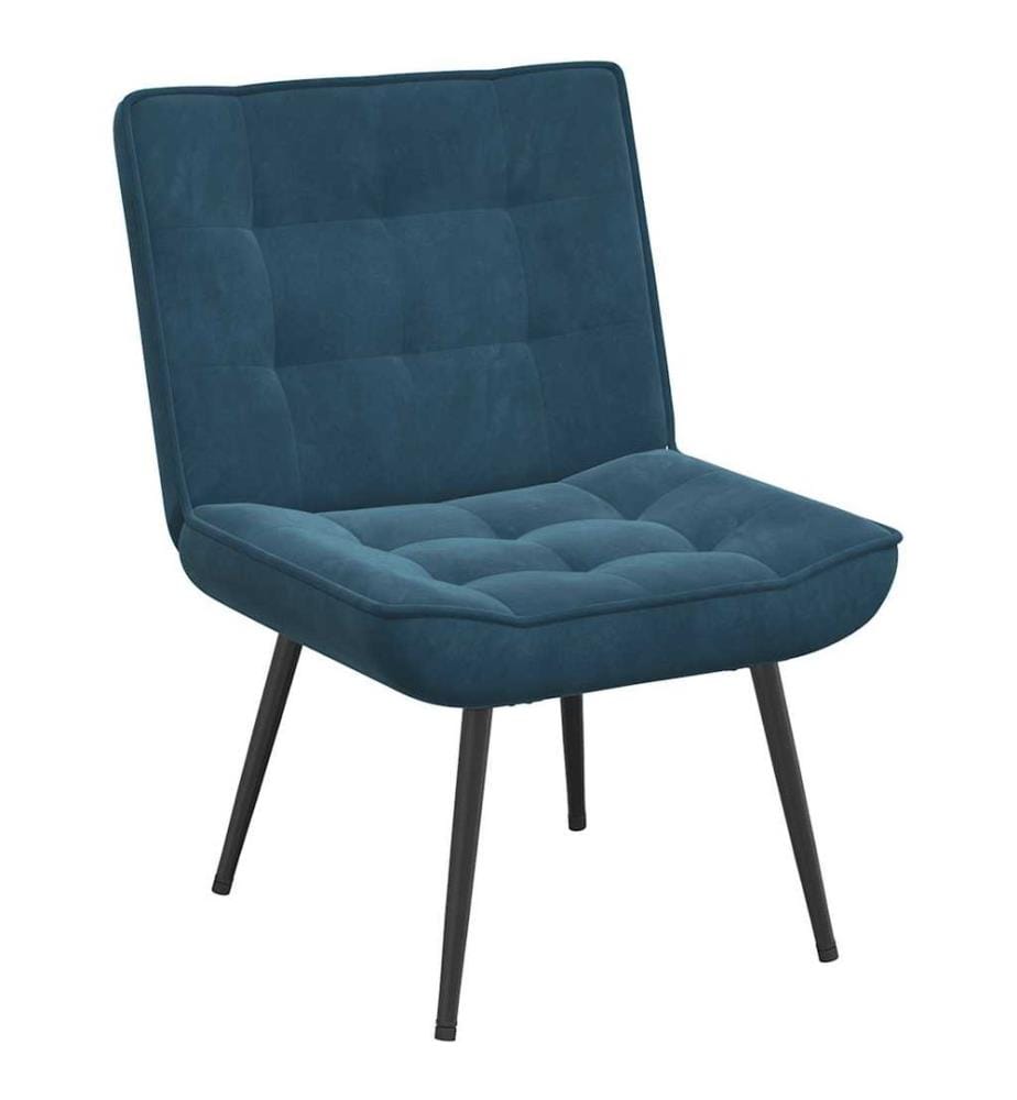 Relaxsessel Blau 64x74x84 cm Samt