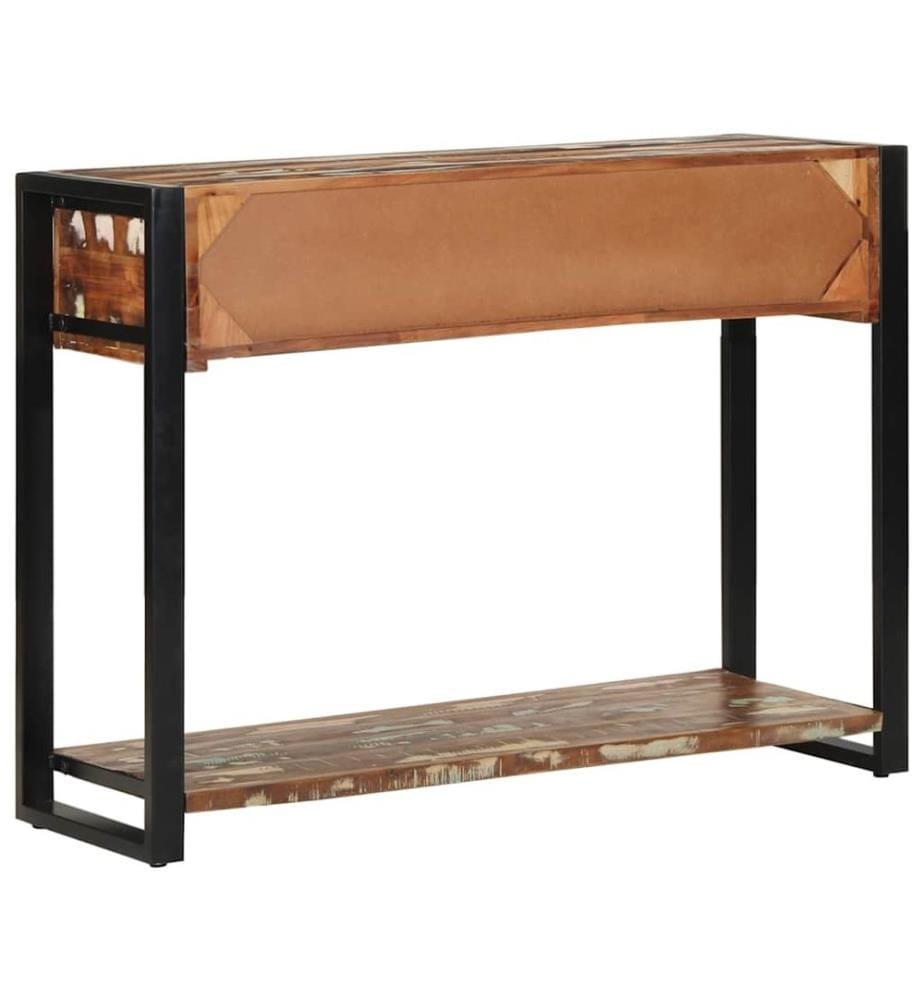 Konsolentisch Mehrfarbig 100x35x75 cm Massivholz Altholz