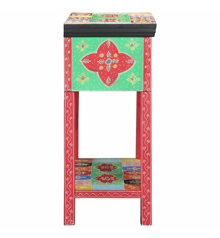 Konsolentisch mit Schubladen Mehrfarbig 80 x 35 x 76 cm