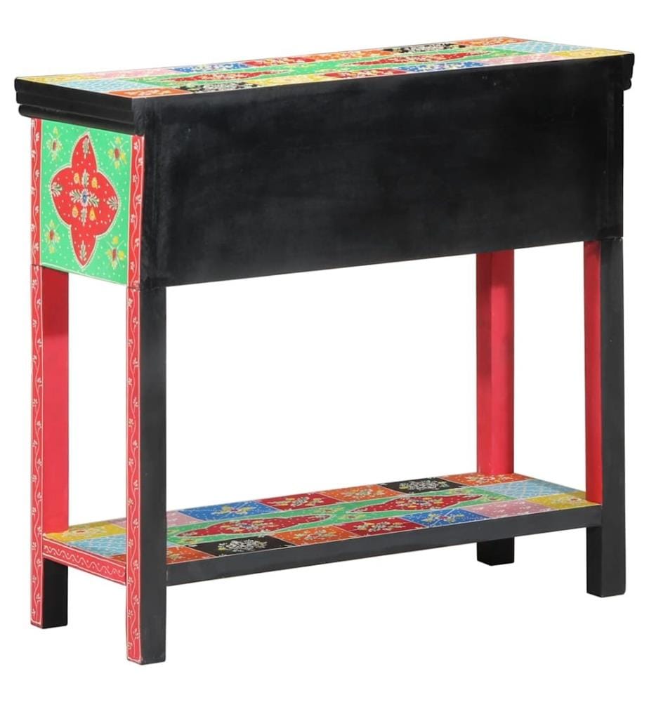 Konsolentisch mit Schubladen Mehrfarbig 80 x 35 x 76 cm