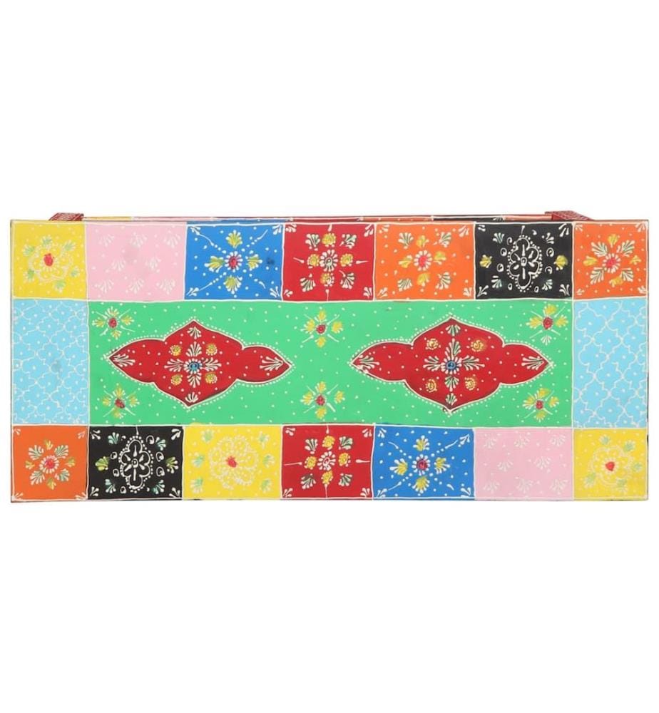 Konsolentisch mit Schubladen Mehrfarbig 80 x 35 x 76 cm