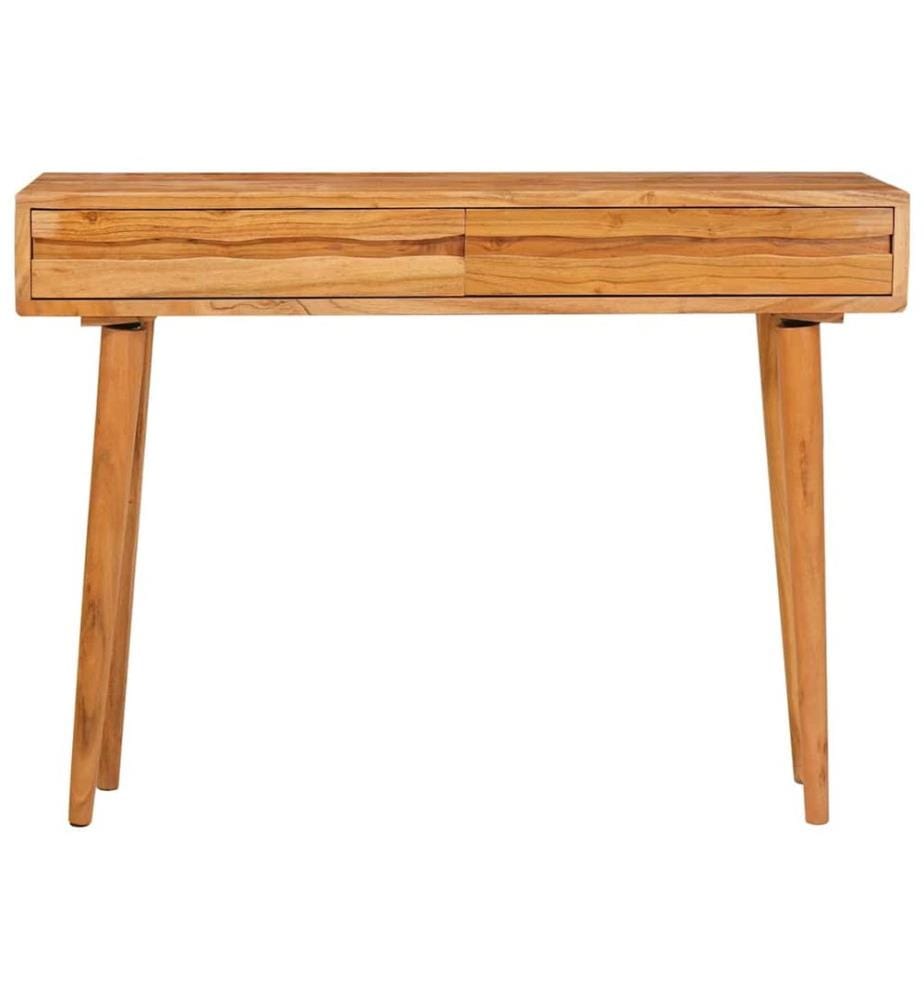 Table console Marron 110 x 30 x 80 cm Bois d'Acacia Massif
