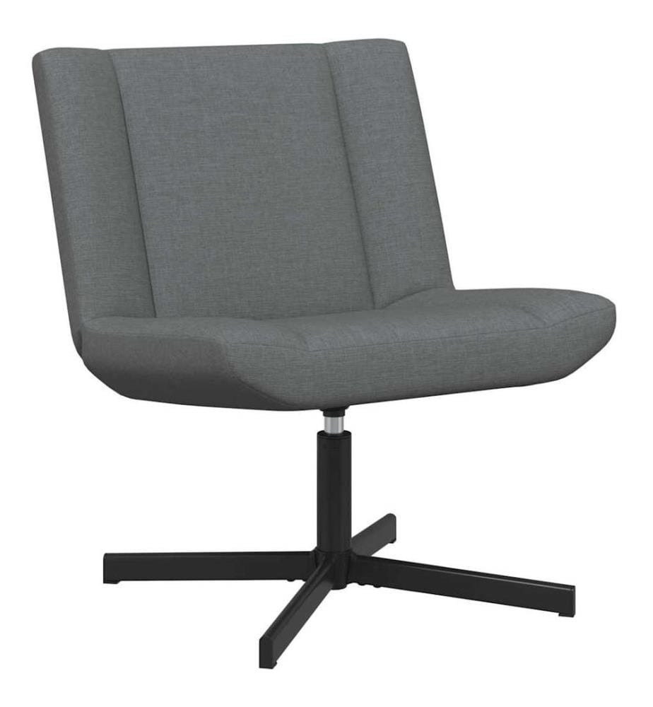 Drehstuhl Dunkelgrau 63 x 75 x 76 cm Stoff
