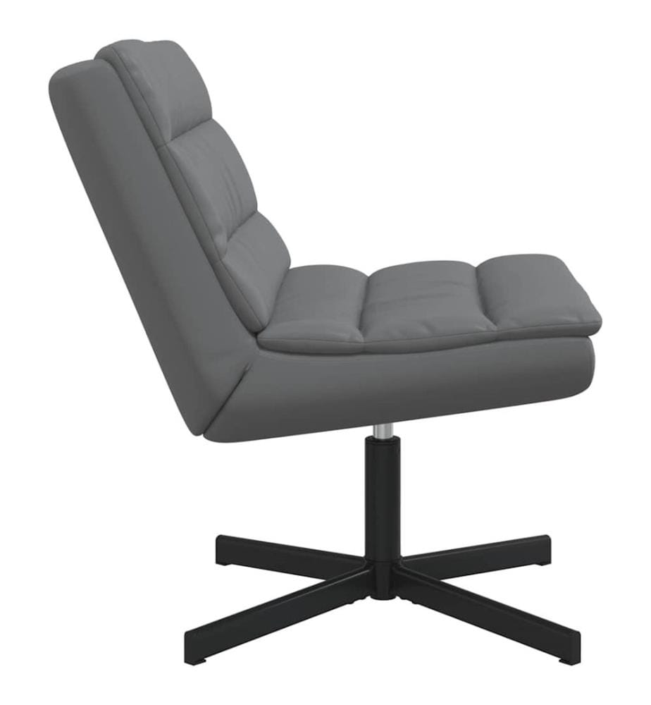 Drehstuhl Grau 63 x 75 x 76 cm PU