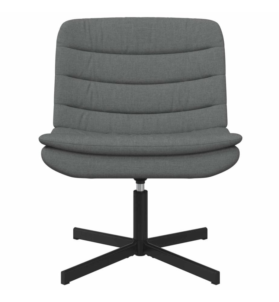 Drehstuhl Dunkelgrau 63 x 75 x 76 cm Stoff