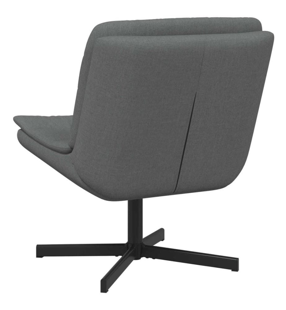 Drehstuhl Dunkelgrau 63 x 75 x 76 cm Stoff