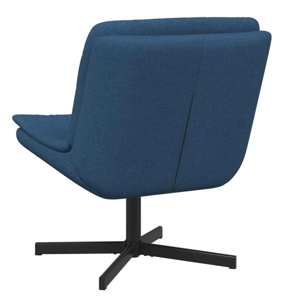Drehstuhl Blau 63 x 75 x 76 cm Stoff
