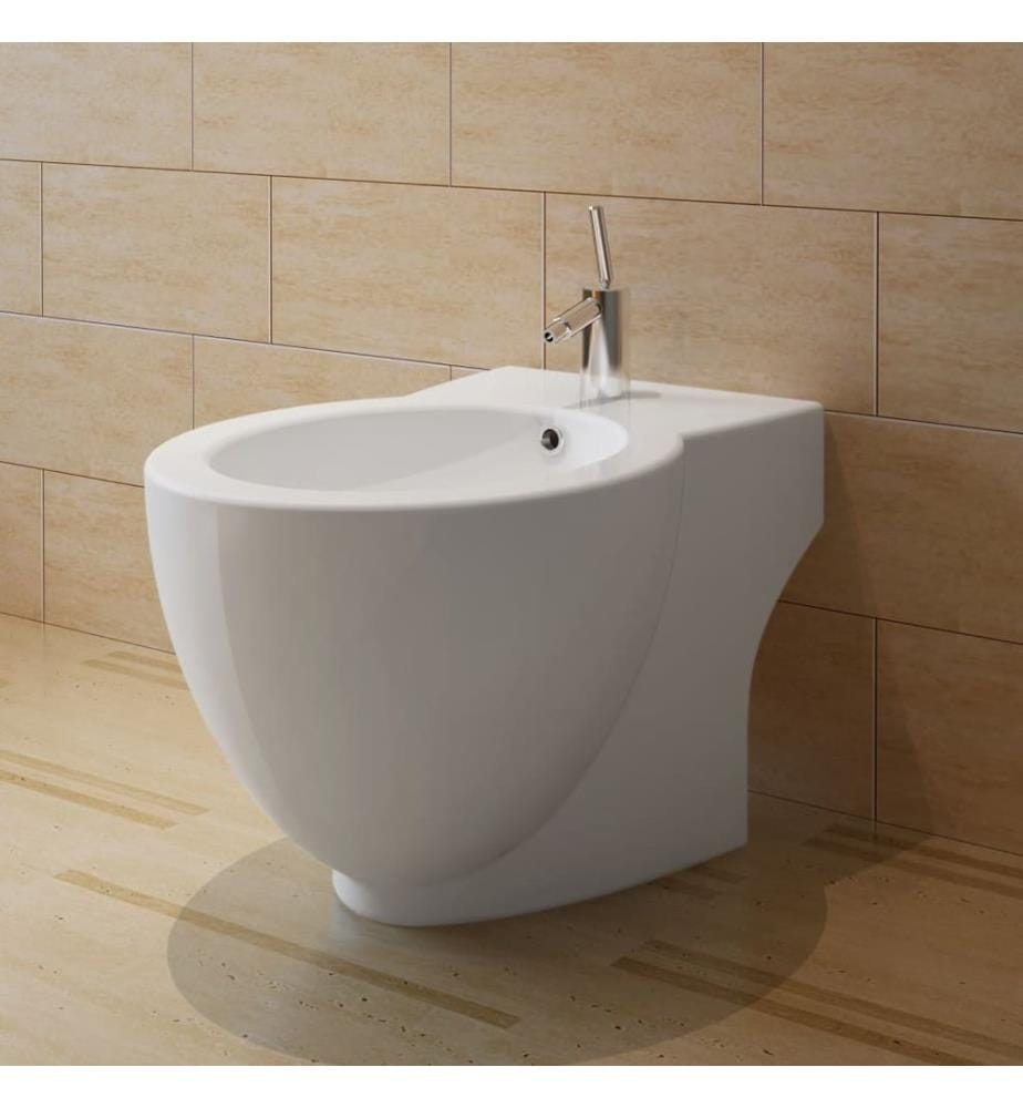 Bidet rond Céramique haute qualité Blanc