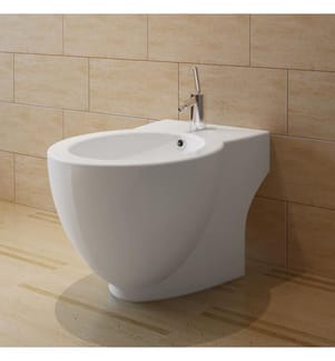 Bidet rond Céramique haute qualité Blanc